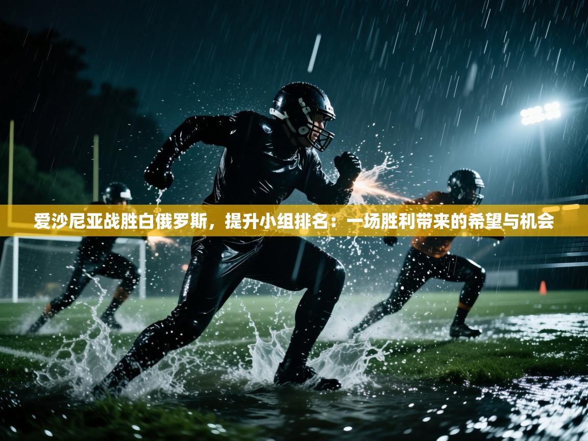 爱沙尼亚战胜白俄罗斯，提升小组排名：一场胜利带来的希望与机会  第2张